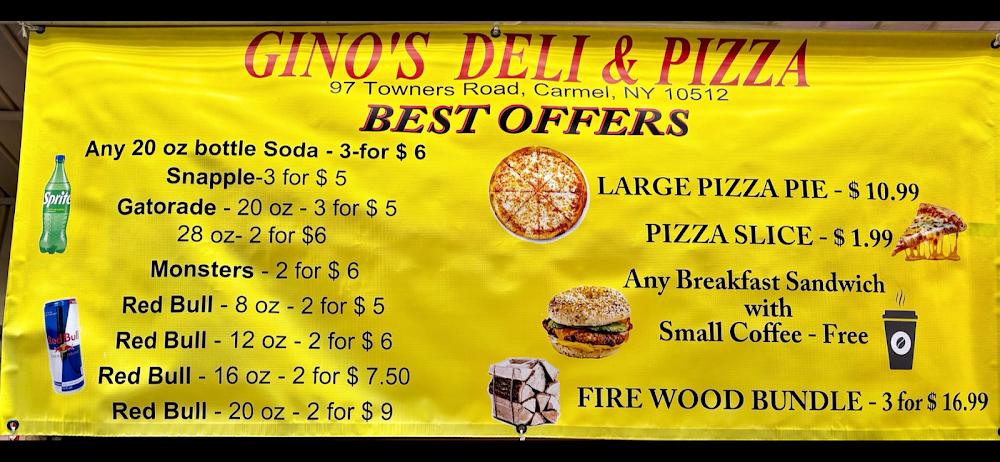 Gino's Deli & Pizza Papad